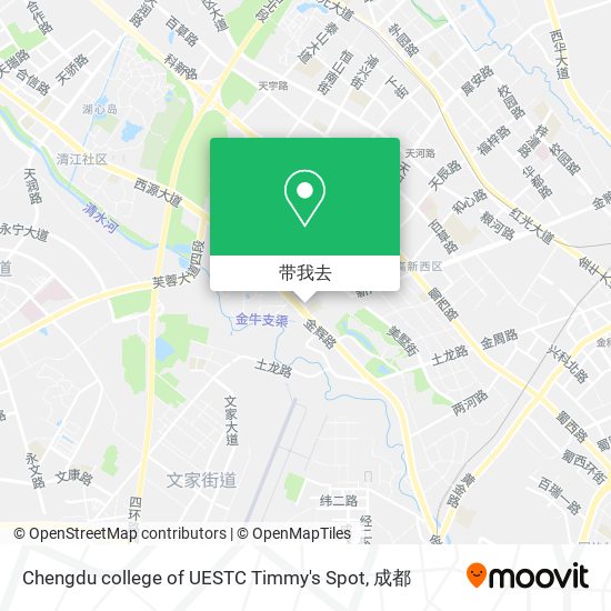 Chengdu college of UESTC Timmy's Spot地图
