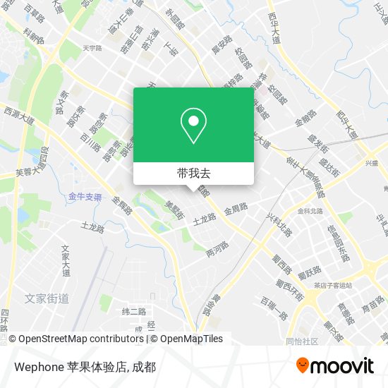 Wephone 苹果体验店地图