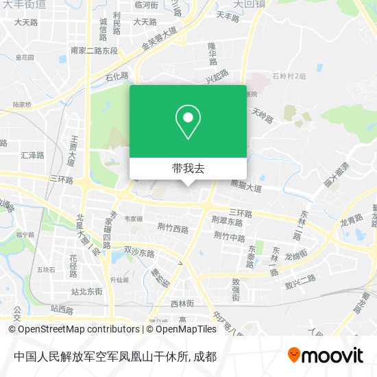 中国人民解放军空军凤凰山干休所地图