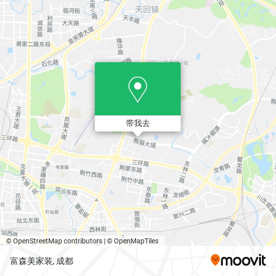 富森美家装地图