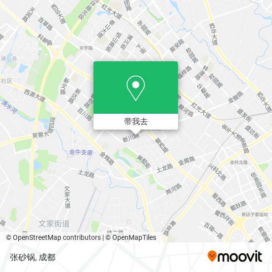 张砂锅地图