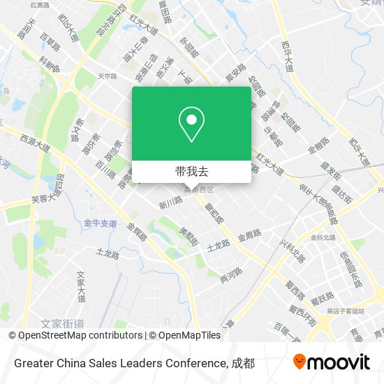 Greater China Sales Leaders Conference地图