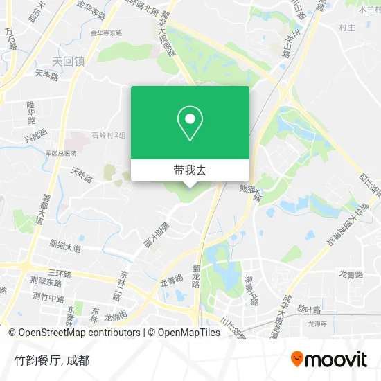 竹韵餐厅地图