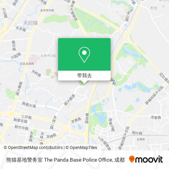 熊猫基地警务室 The Panda Base Police Office地图