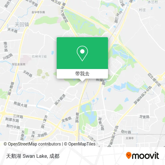 天鹅湖 Swan Lake地图