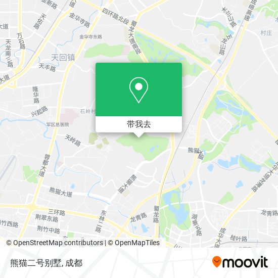 熊猫二号别墅地图