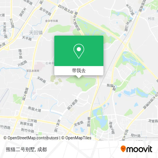 熊猫二号别墅地图