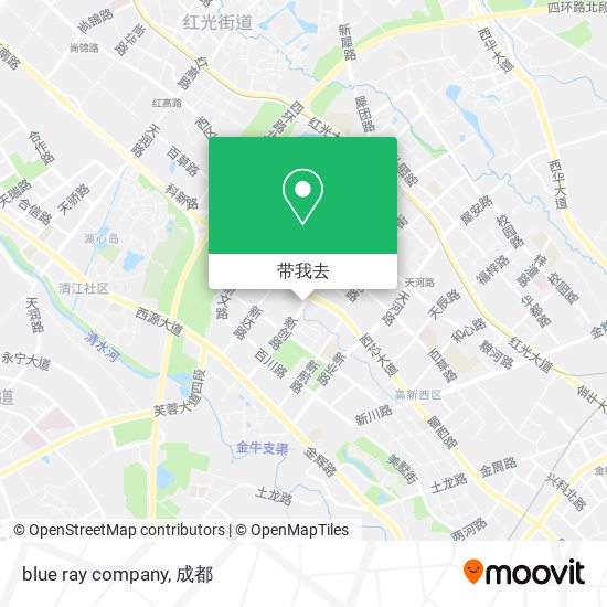 blue ray company地图