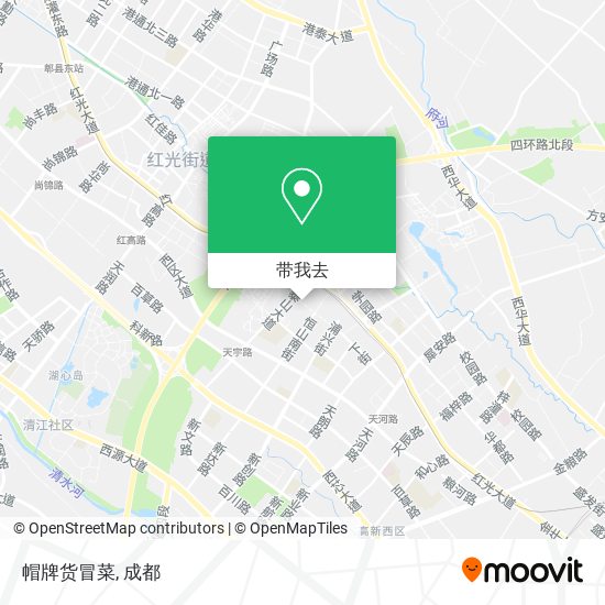帽牌货冒菜地图