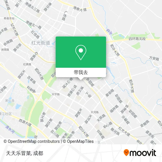 天天乐冒菜地图