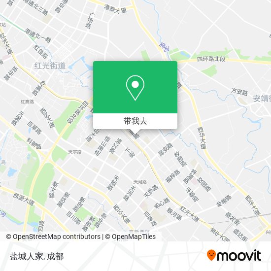 盐城人家地图