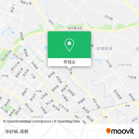 张砂锅地图