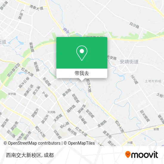 西南交大新校区地图