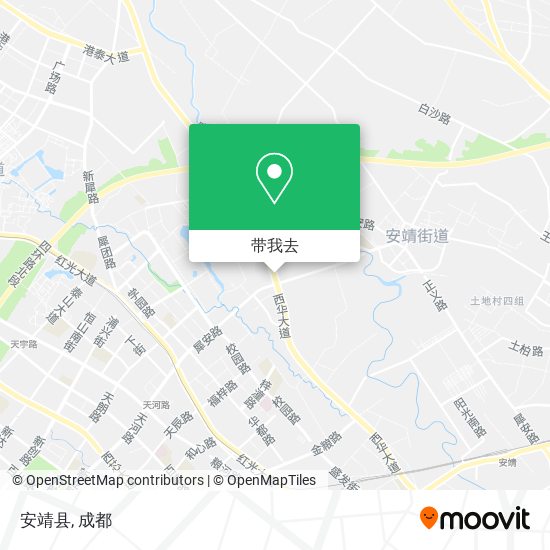 安靖县地图