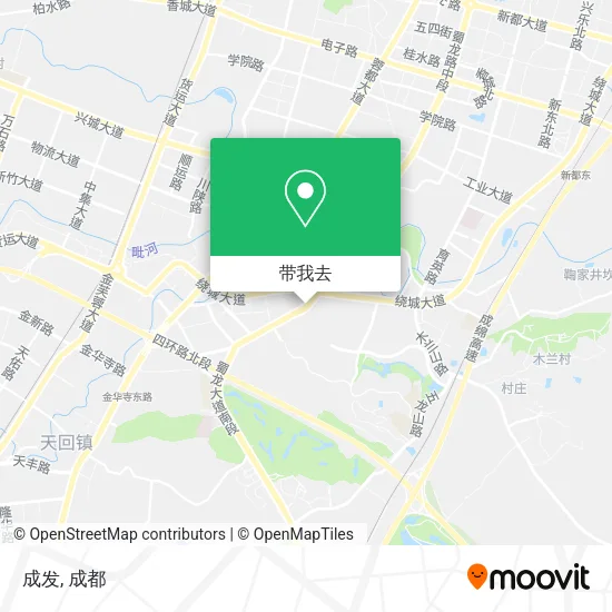成发地图