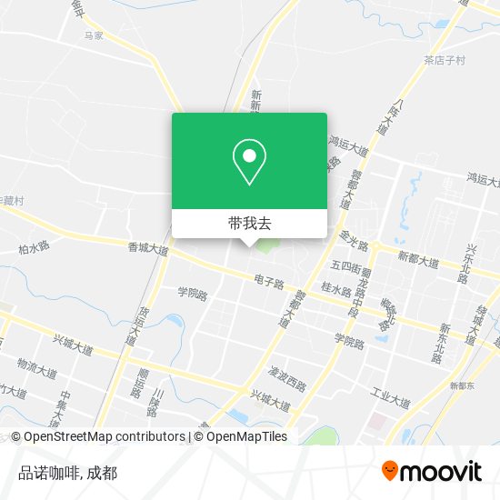 品诺咖啡地图