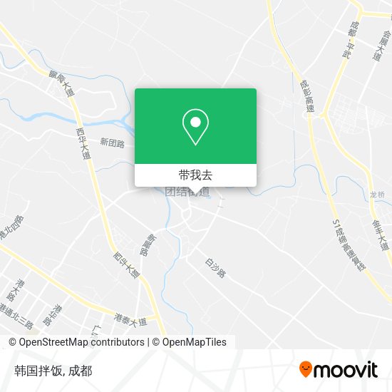 韩国拌饭地图