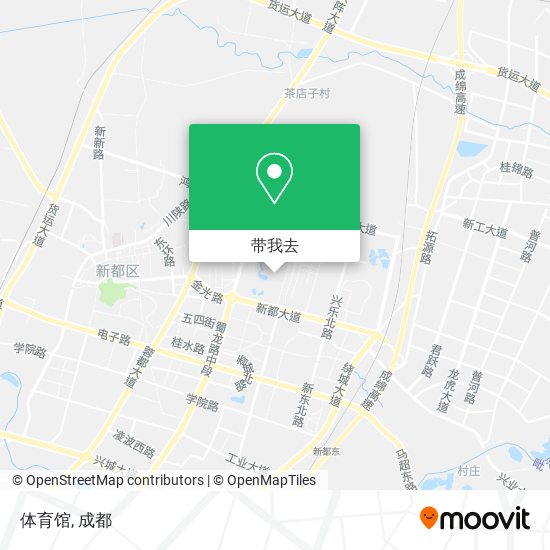体育馆地图