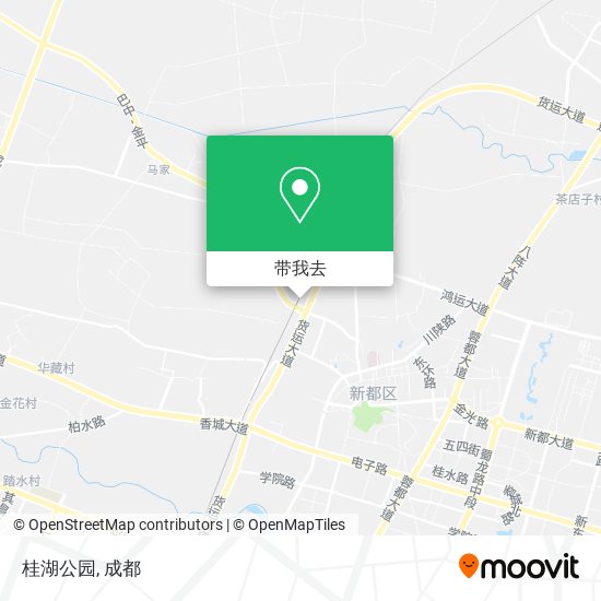 桂湖公园地图