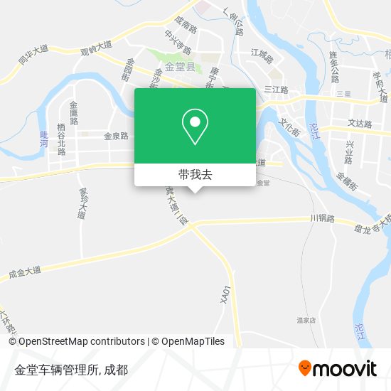 金堂车辆管理所地图