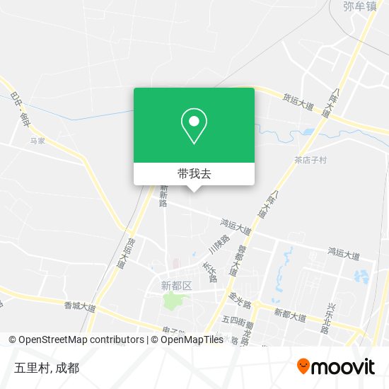 五里村地图