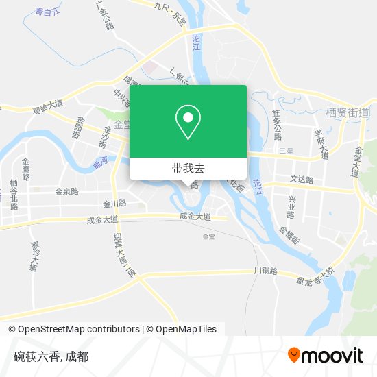 碗筷六香地图
