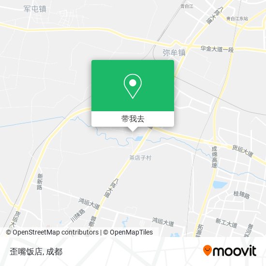 歪嘴饭店地图