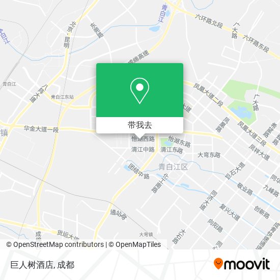 巨人树酒店地图