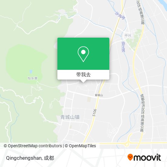 Qingchengshan地图