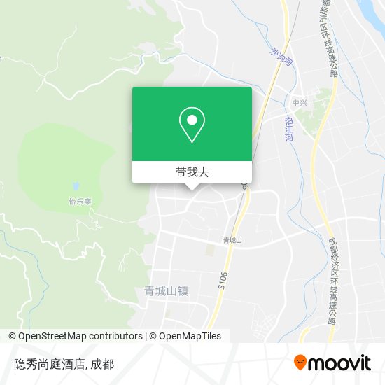 隐秀尚庭酒店地图