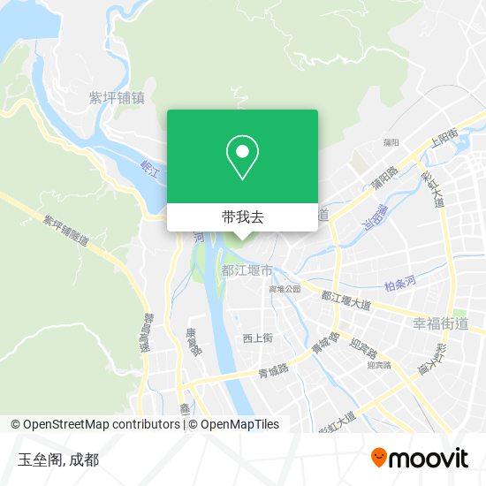 玉垒阁地图