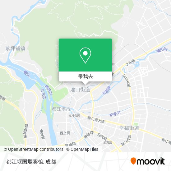 都江堰国堰宾馆地图