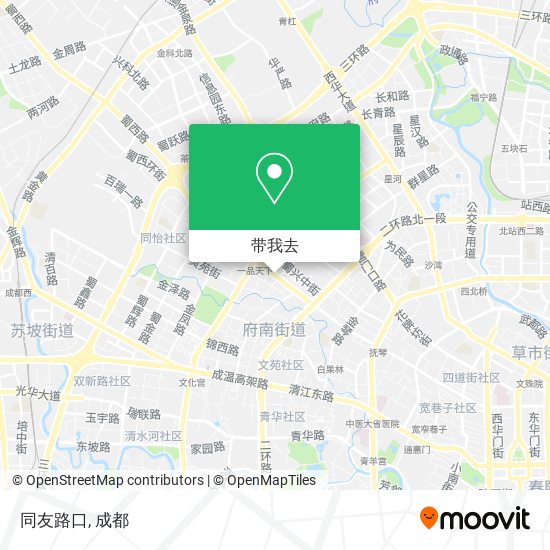 同友路口地图