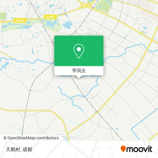 天鹅村地图