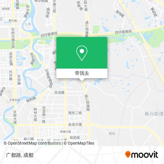 广都路地图