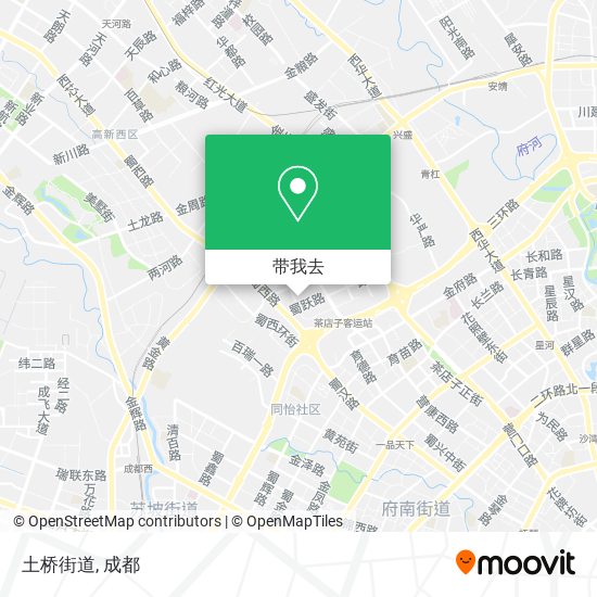 土桥街道地图