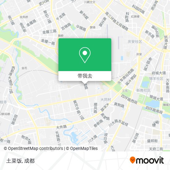土菜饭地图