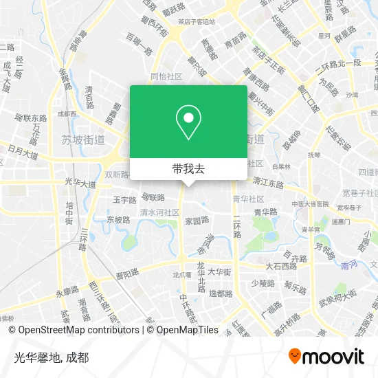 光华馨地地图