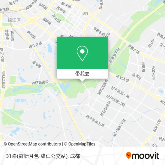 31路(荷塘月色-成仁公交站)地图