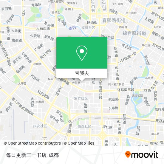 每日更新三一书店地图