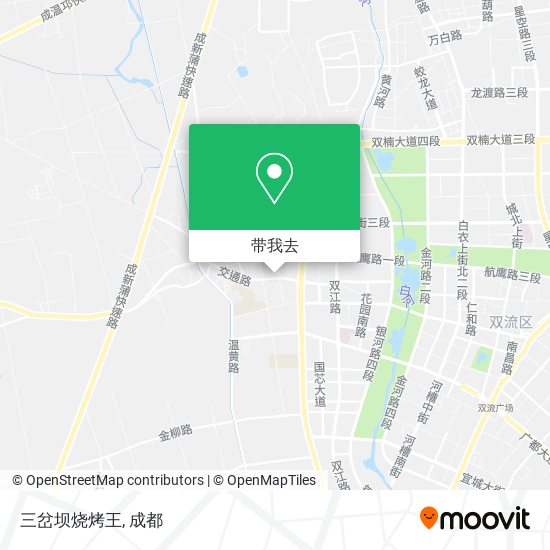 三岔坝烧烤王地图