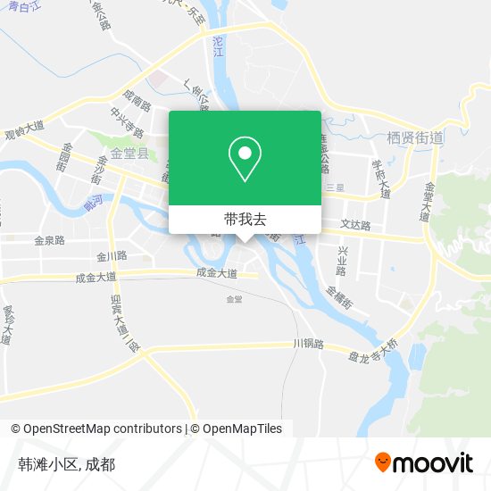 韩滩小区地图