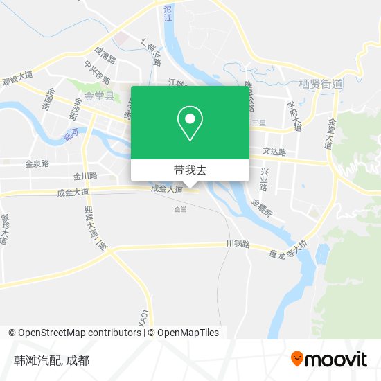 韩滩汽配地图