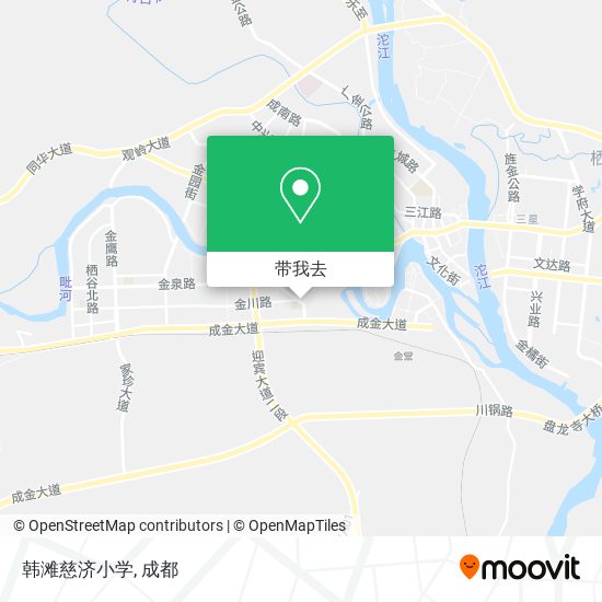 韩滩慈济小学地图