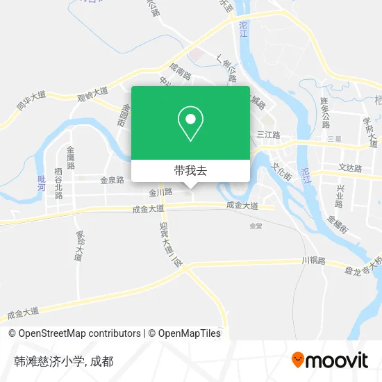 韩滩慈济小学地图