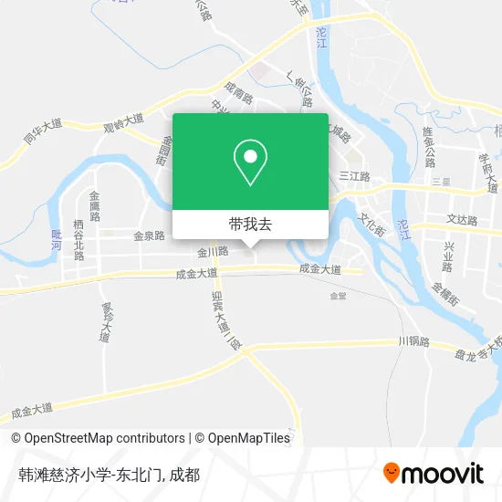 韩滩慈济小学-东北门地图