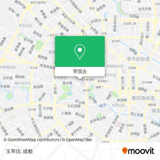玉琴坊地图