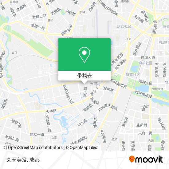 久玉美发地图
