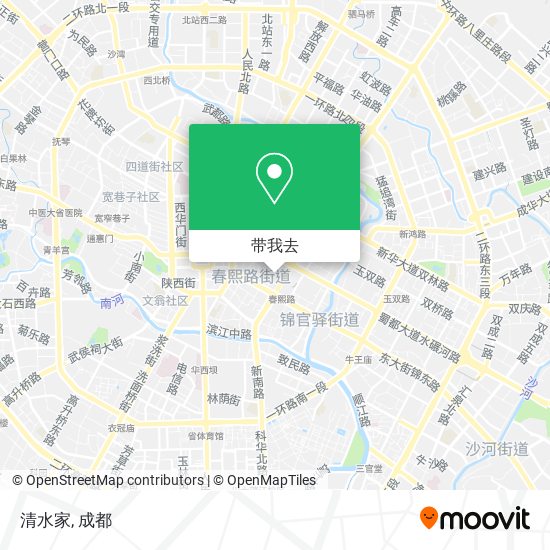 清水家地图