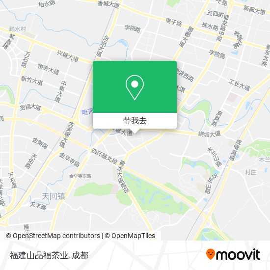 福建山品福茶业地图